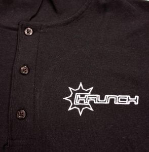 Krunch embroidered logo polo shirt - discount workwear & uniforms
